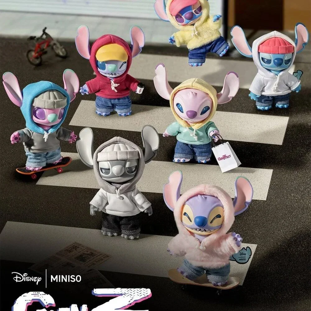 MINISO x Disney Stitch Gen‎ Z Street Style Series Collectible Figurine Blind Box